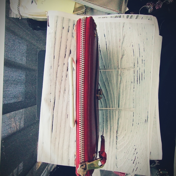 Chloe Paddington Red leather lock & key pre-loved - Picture 9 of 15